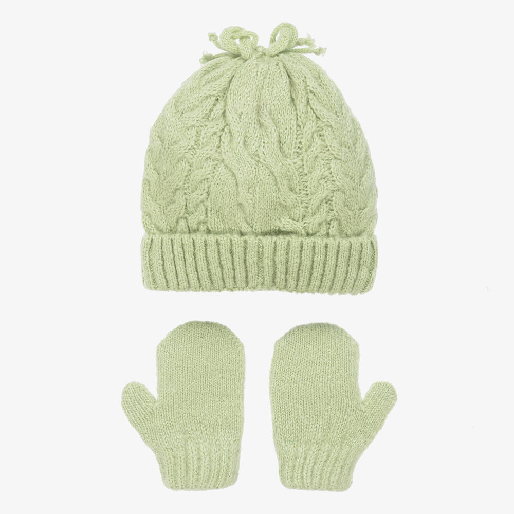 Mayoral-Зеленый комплект с шапкой | Childrensalon Outlet