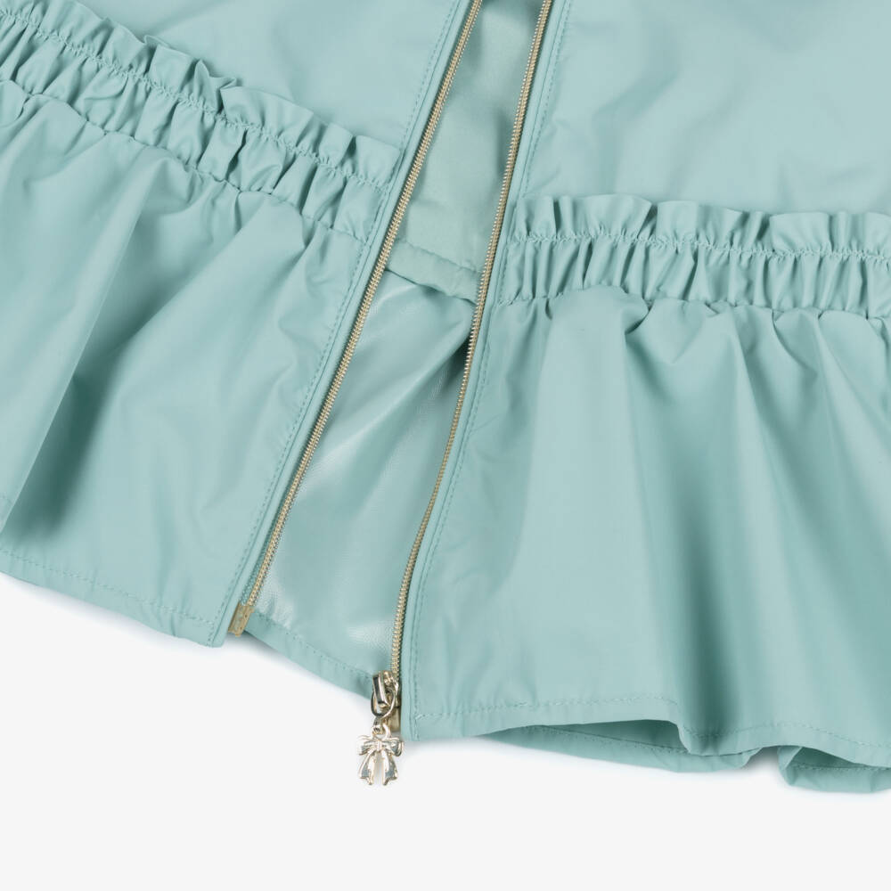 Mayoral-Green Hooded Windbreaker | Childrensalon Outlet