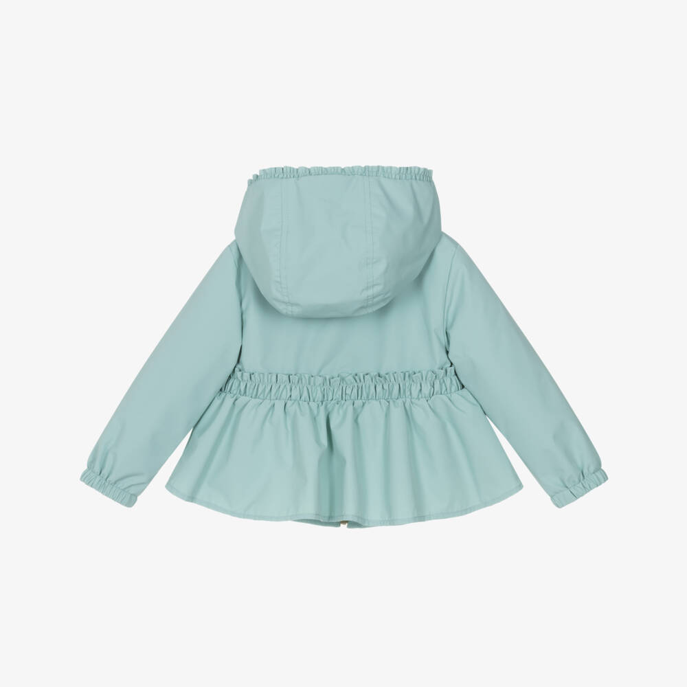 Mayoral-Green Hooded Windbreaker | Childrensalon Outlet