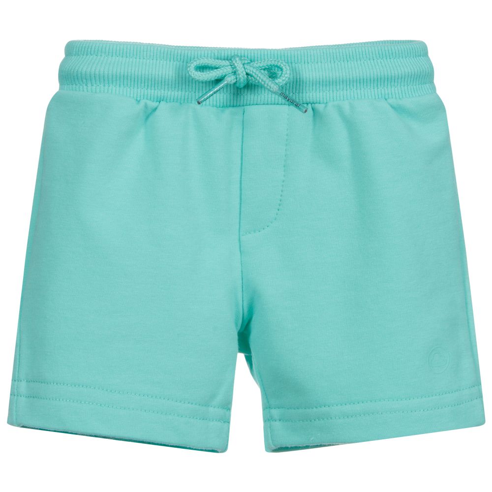 Mayoral - Short vert en jersey de coton | Childrensalon