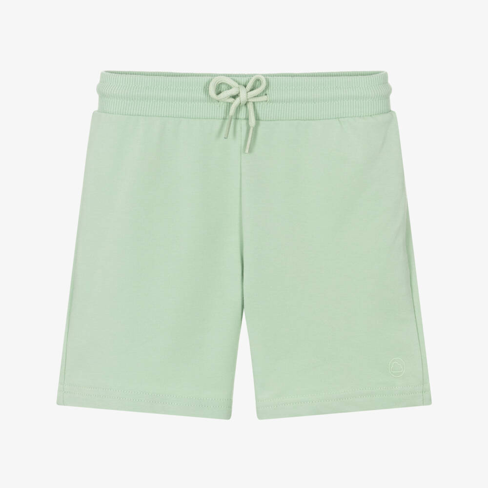 Mayoral-Green Jersey Shorts | Childrensalon Outlet