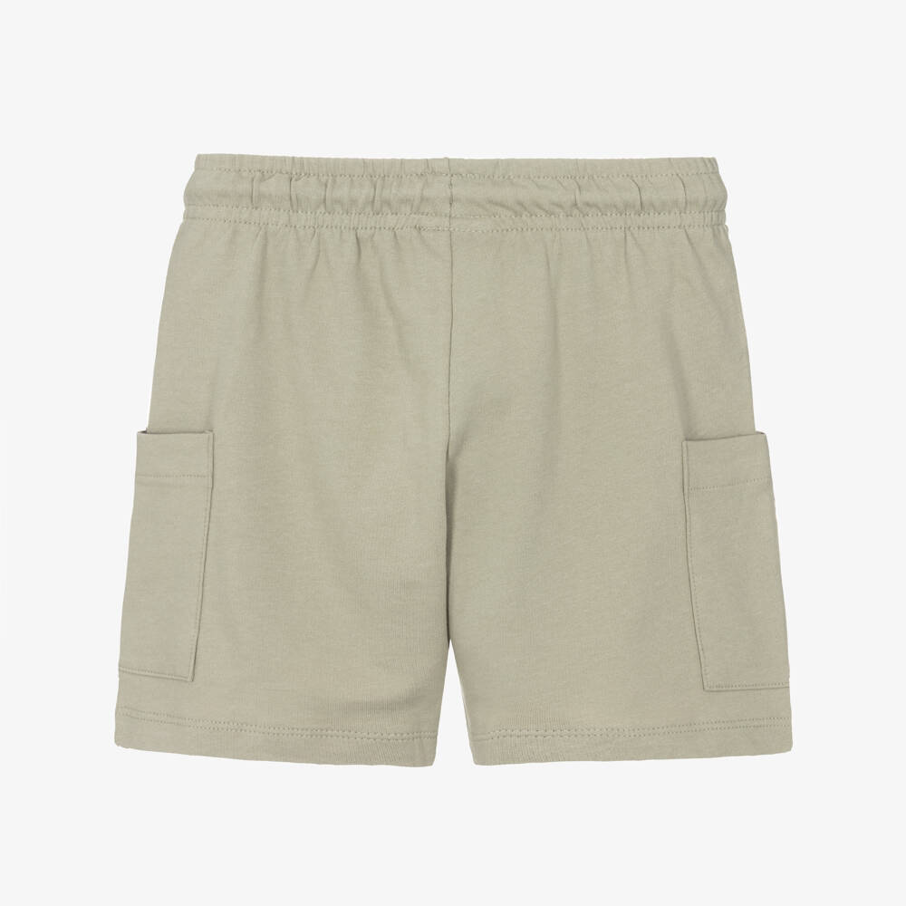 Mayoral-Green Jersey Shorts | Childrensalon Outlet