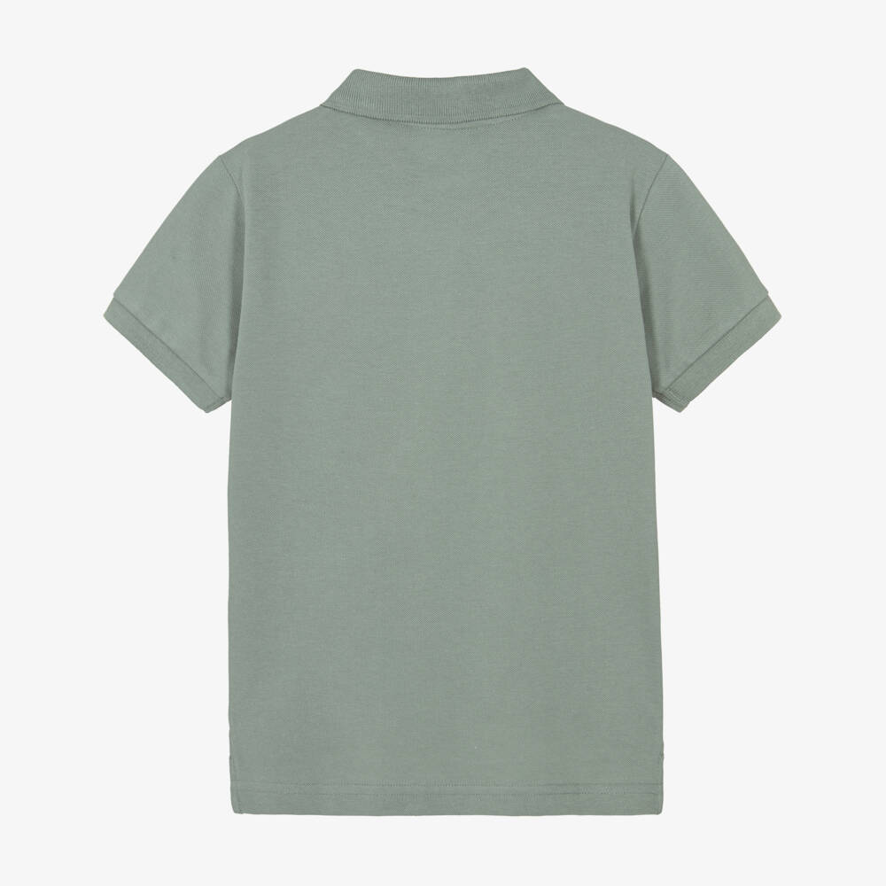 Mayoral Nukutavake-Green Polo | Childrensalon Outlet