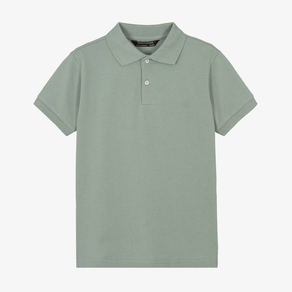 Mayoral Nukutavake-Green Polo | Childrensalon Outlet