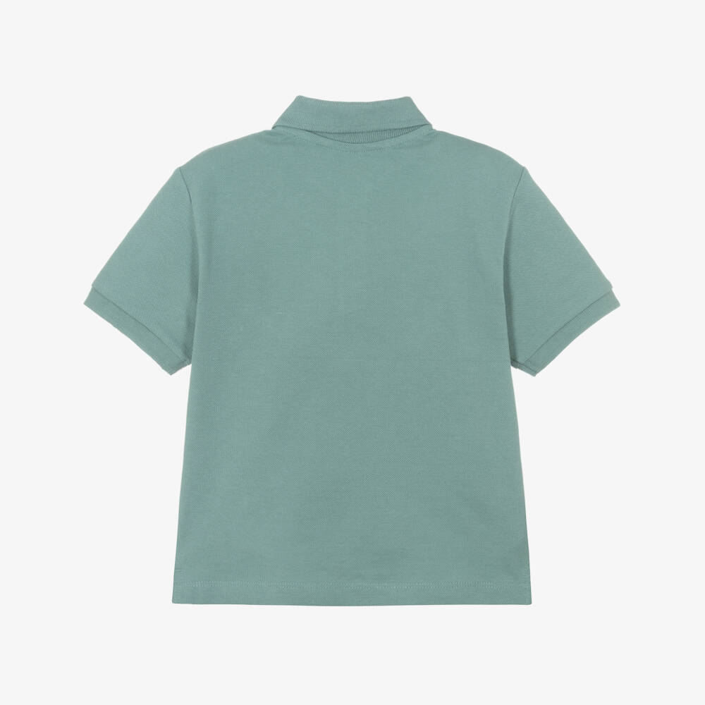 Mayoral-Green Polo Shirt | Childrensalon Outlet