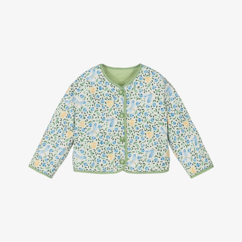Mayoral-Green Reversible Windbreaker | Childrensalon Outlet