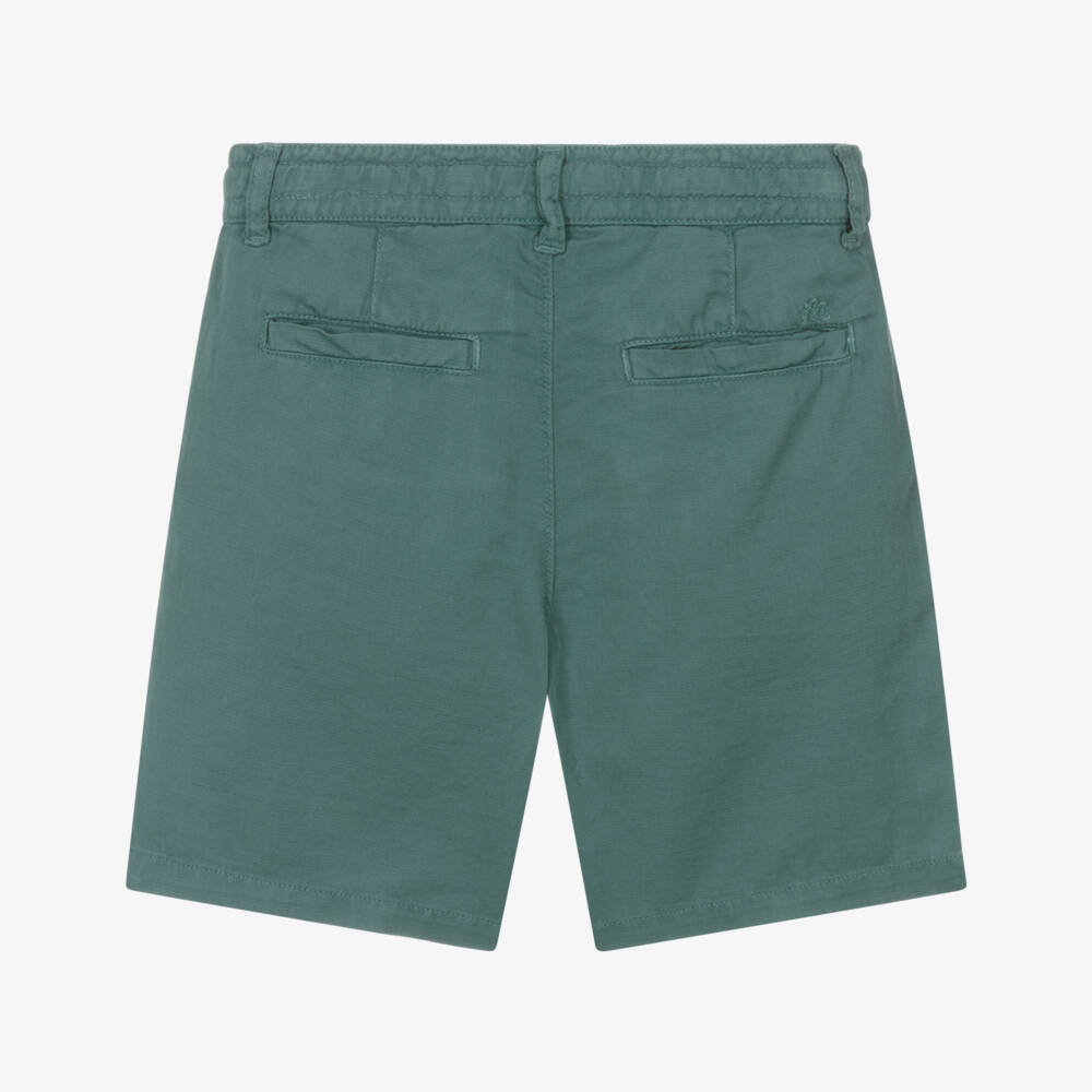 Mayoral-Green Shorts | Childrensalon Outlet