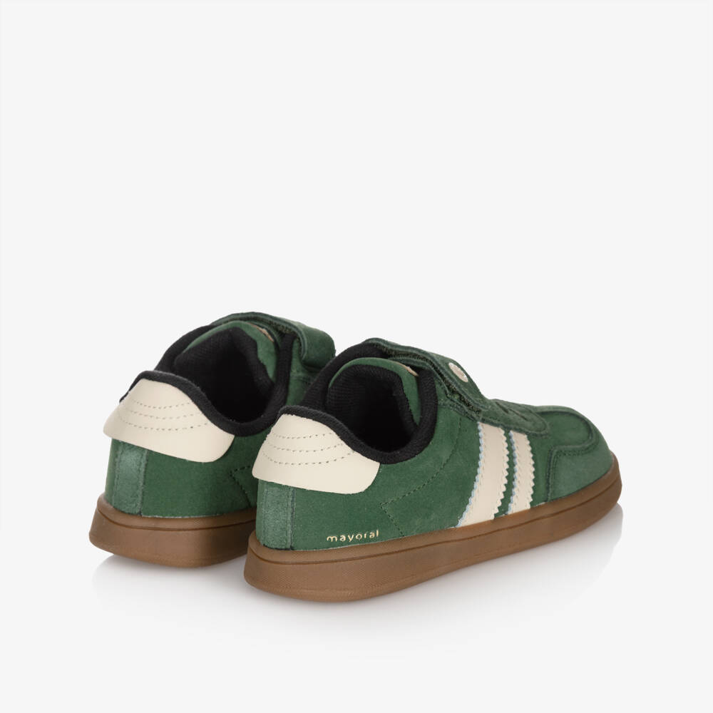 Mayoral-Green T Toe Trainer | Childrensalon Outlet