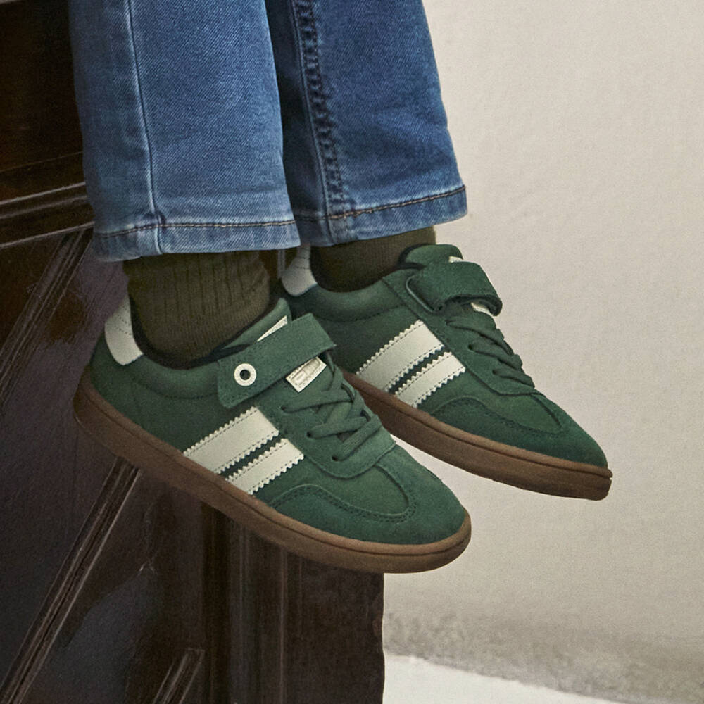 Mayoral-Green T Toe Trainer | Childrensalon Outlet