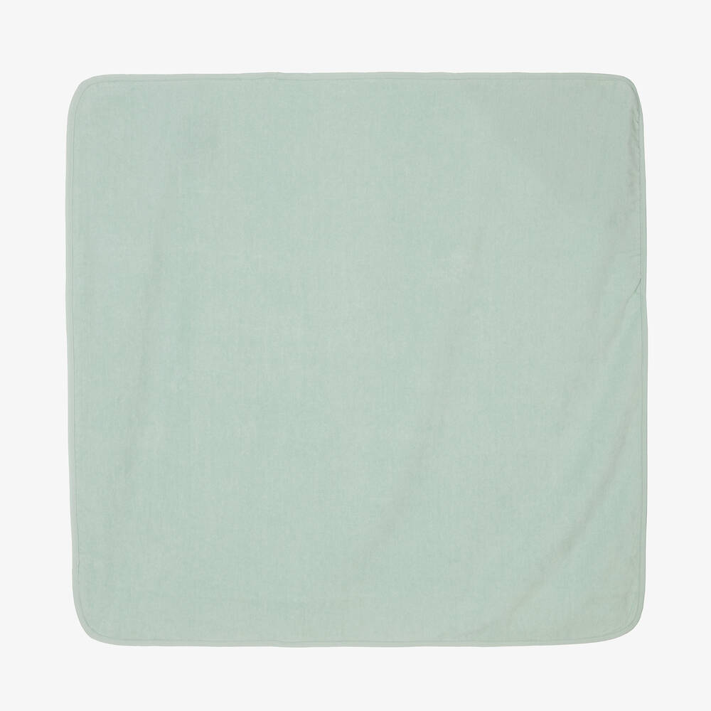 Mayoral-Green Unicorn Hooded Baby Towel (90cm) | Childrensalon Outlet
