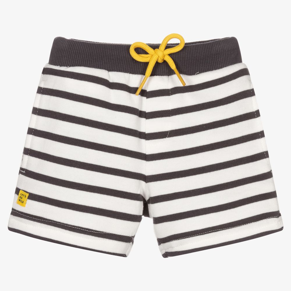 Mayoral-Grey Cotton Jersey Shorts | Childrensalon Outlet