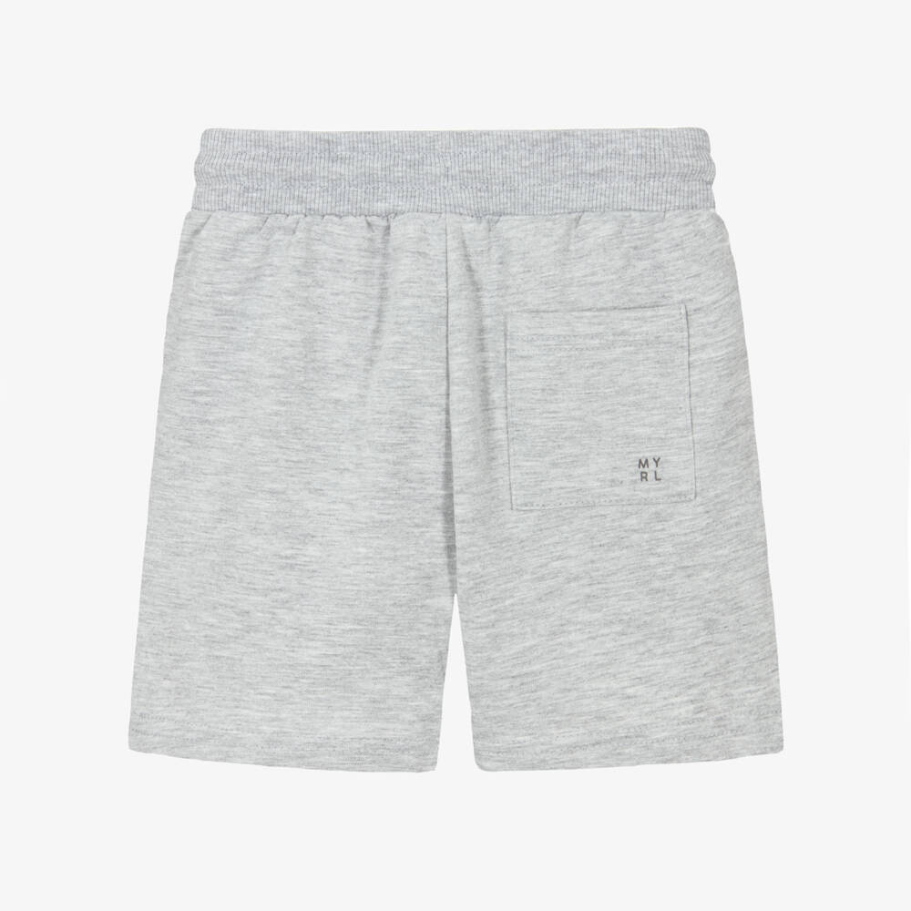 Mayoral-Grey Jersey Shorts | Childrensalon Outlet