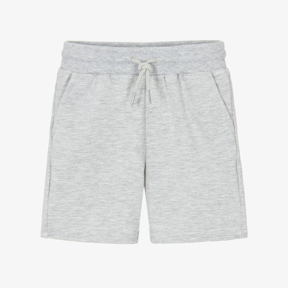 Mayoral-Grey Jersey Shorts | Childrensalon Outlet
