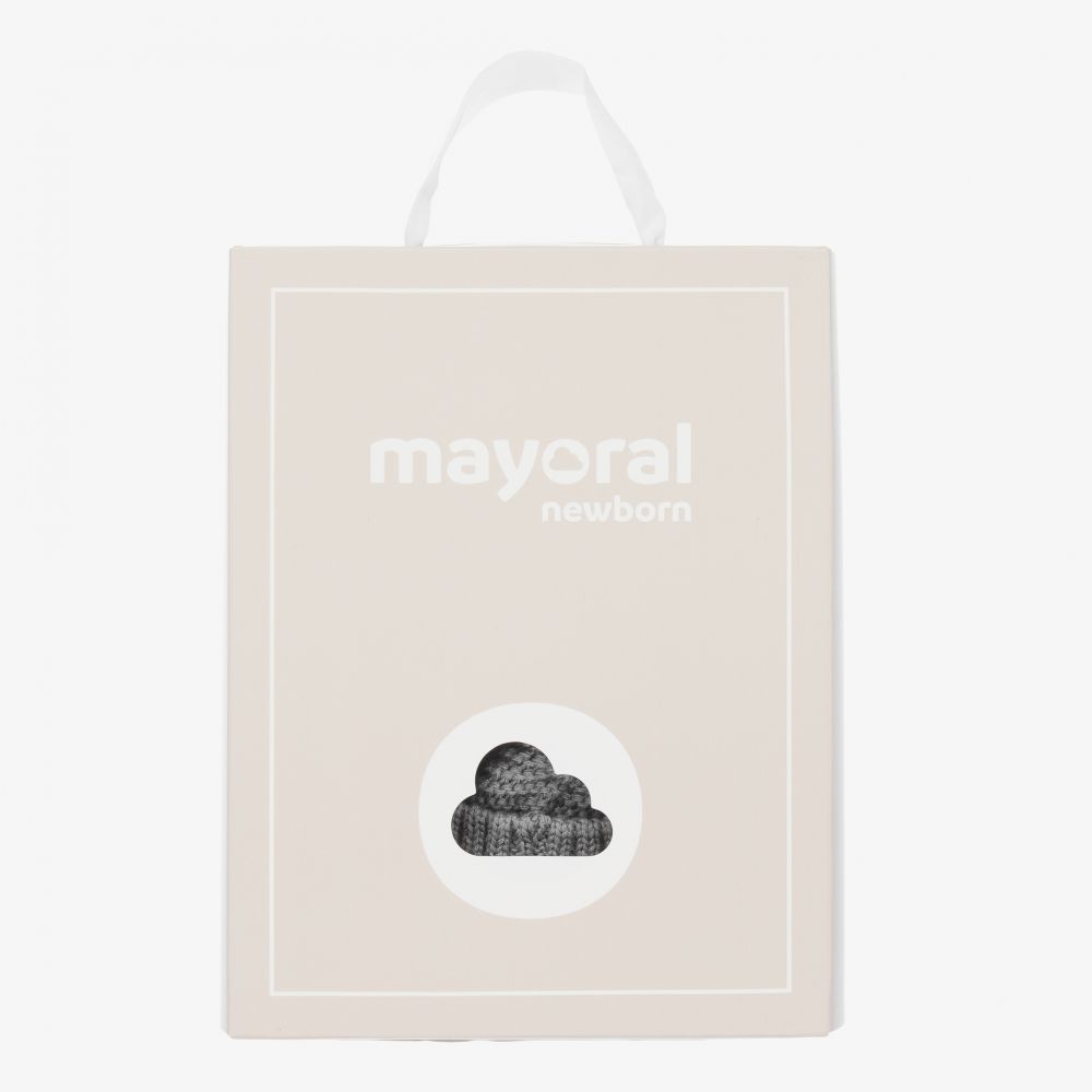 Mayoral Для новорожденных-Шапка и варежки зеленого цвета | Childrensalon Outlet