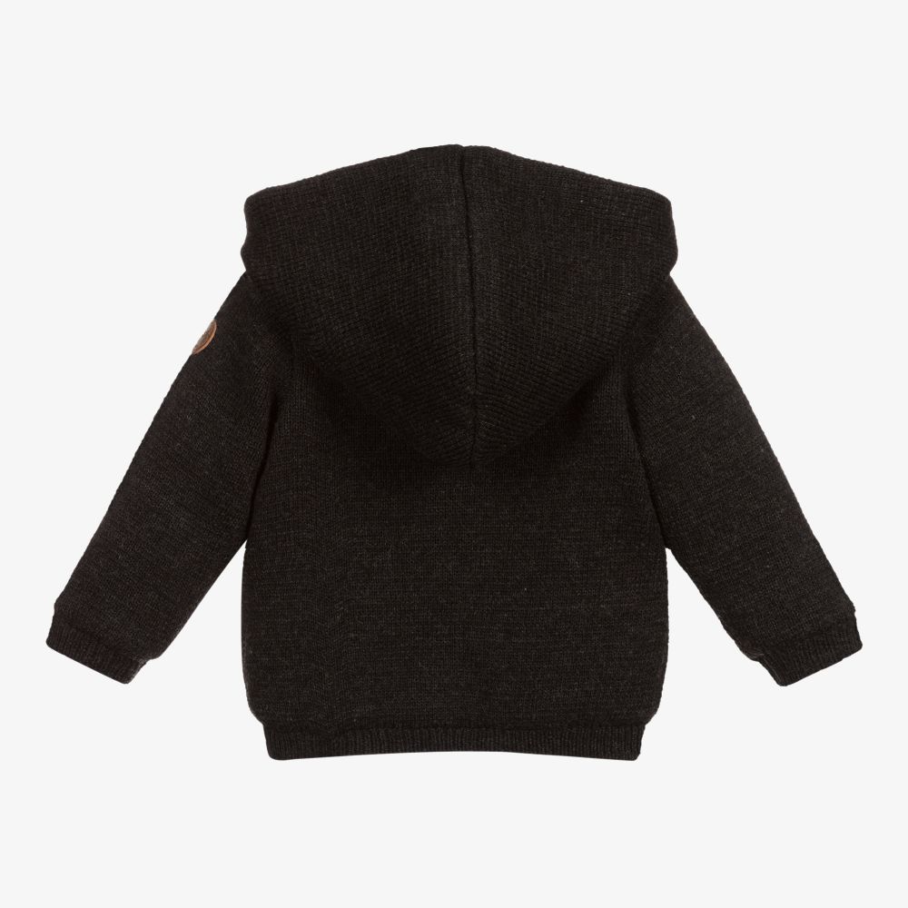 Mayoral Grey Knit ZipUp Cardigan Childrensalon Outlet