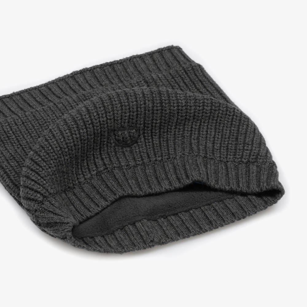 Mayoral-Grey Knitted Snood | Childrensalon Outlet