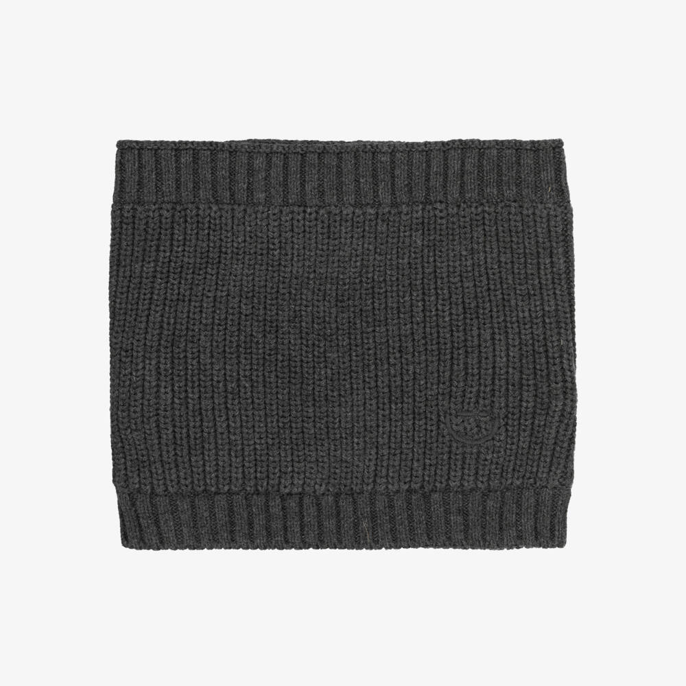 Mayoral-Grey Knitted Snood | Childrensalon Outlet
