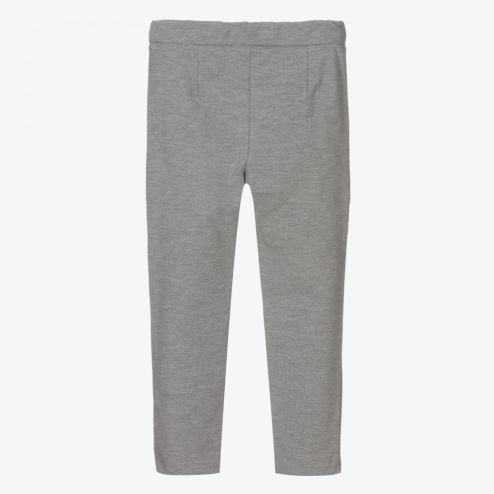 Mayoral-Grey Milano Jersey Trousers | Childrensalon Outlet