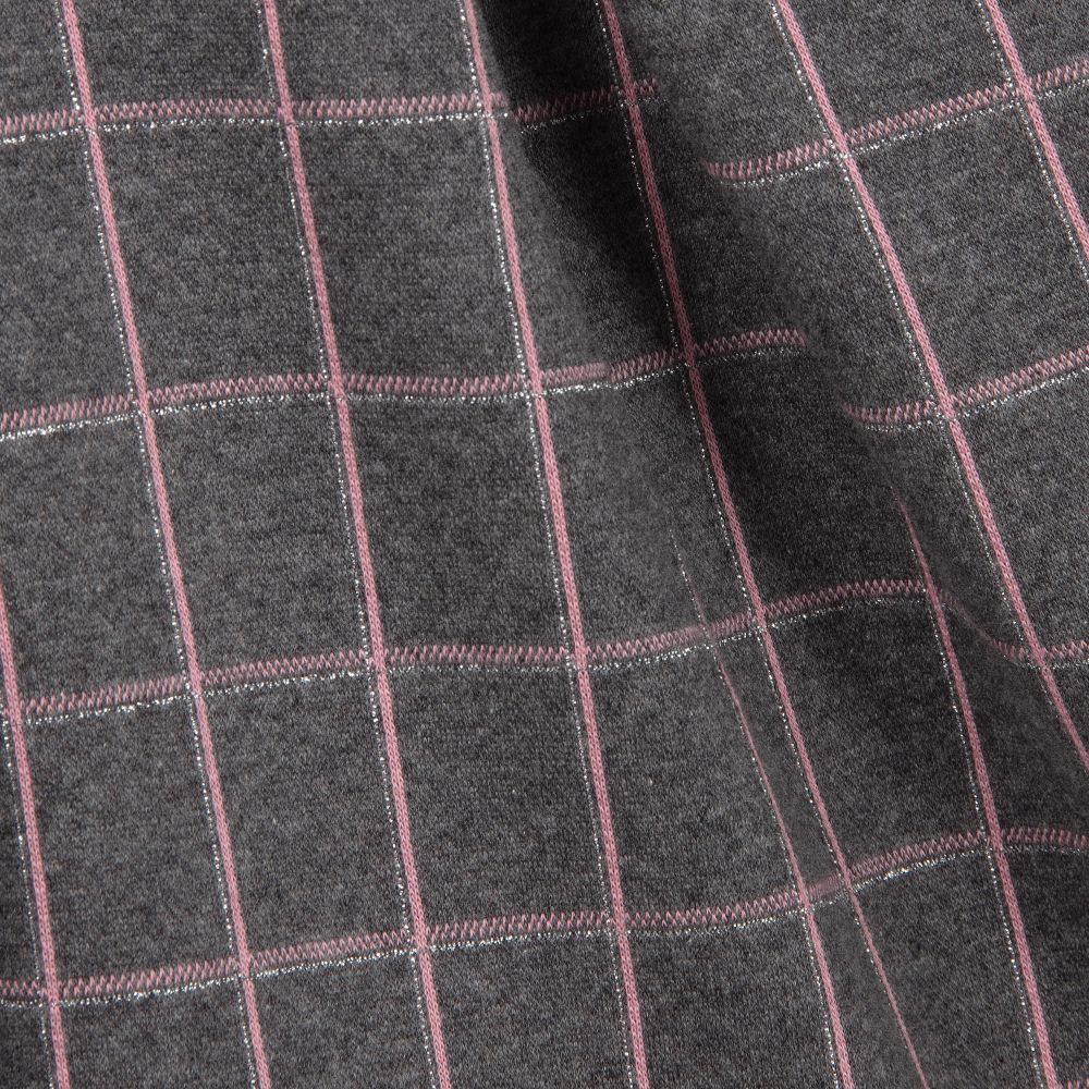 Mayoral-Платье в серо-розовую клетку | Childrensalon Outlet