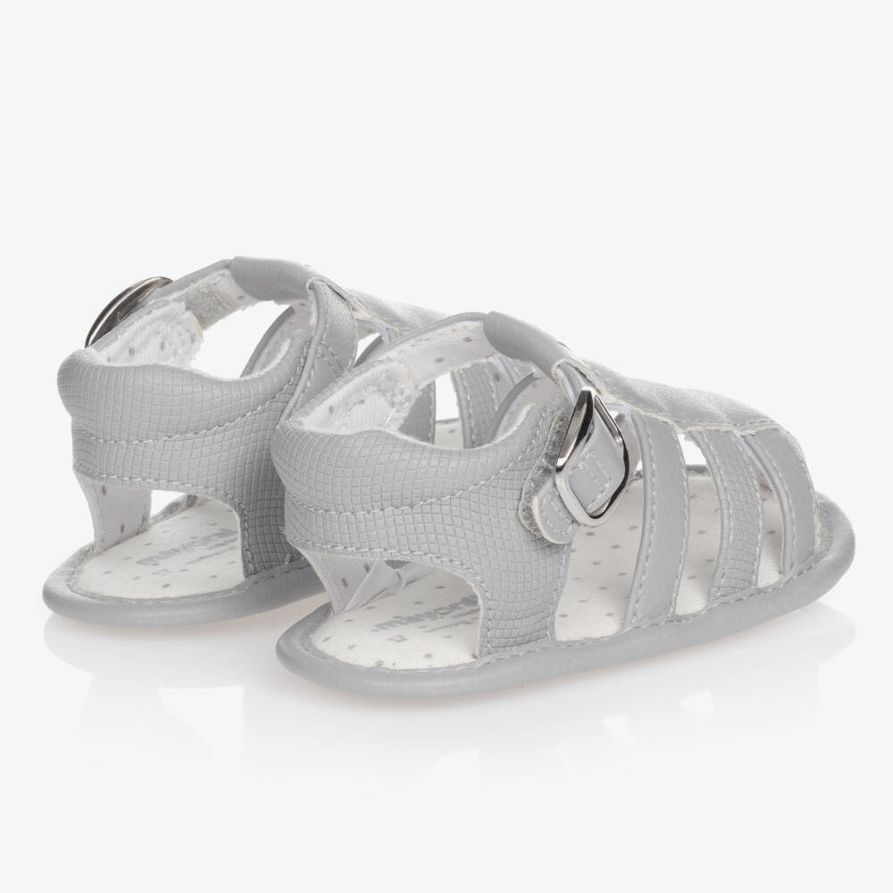 Mayoral-Grey Pre-Walker Sandals | Childrensalon Outlet