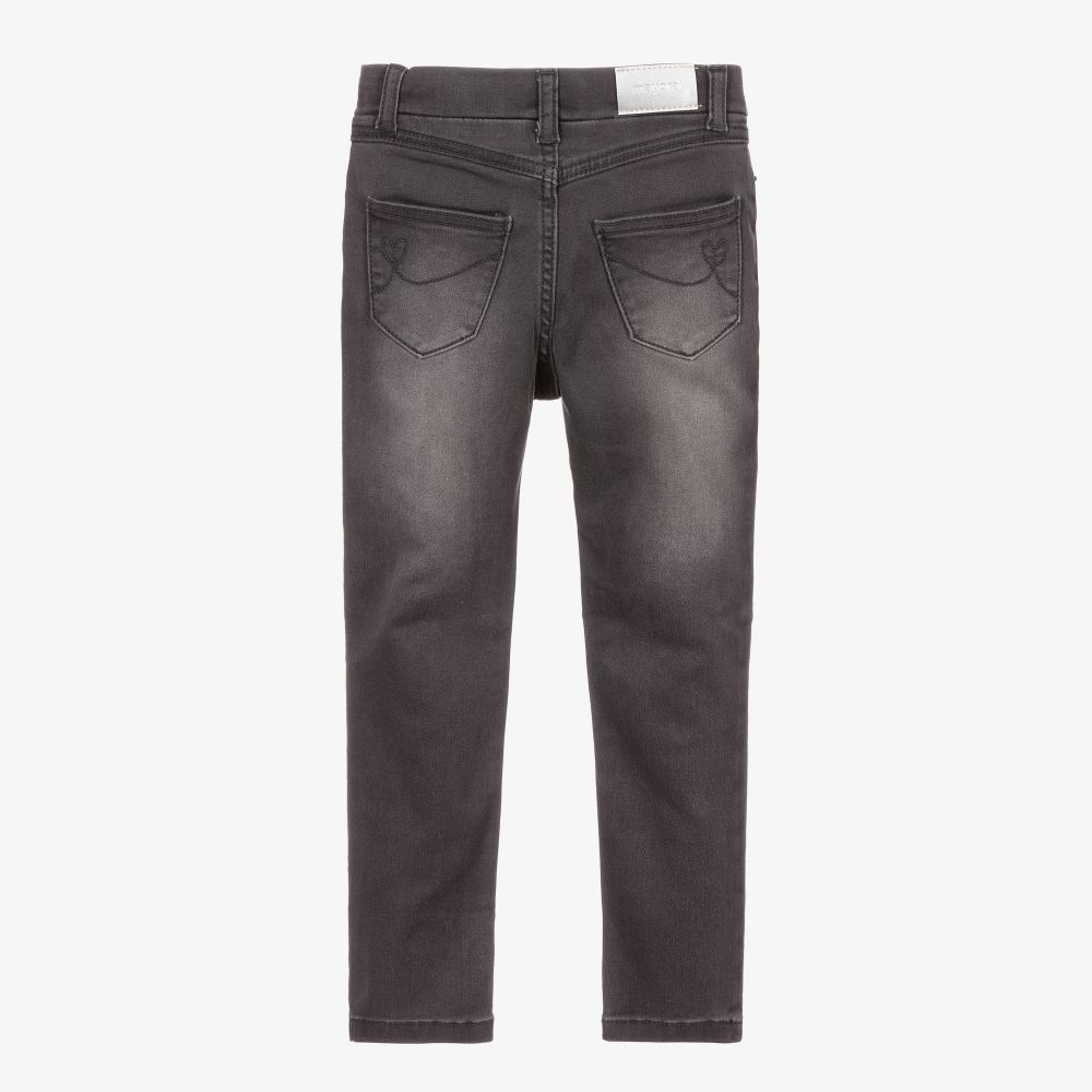 Mayoral-Grey Super Skinny Jeggings | Childrensalon Outlet