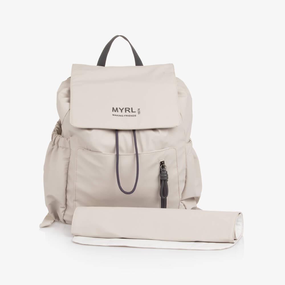 Mayoral Newborn-Ivory Backpack Changing Bag | Childrensalon Outlet