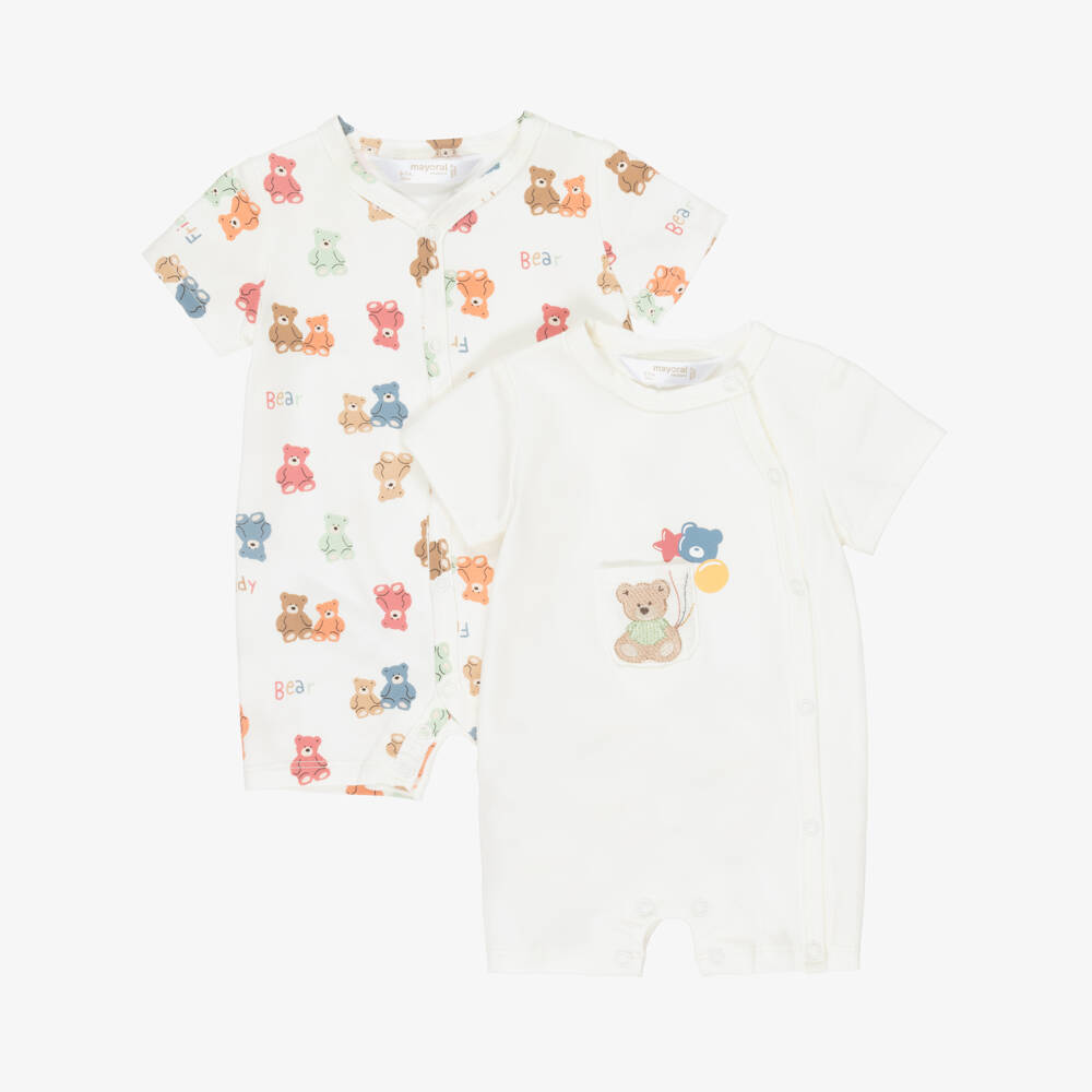 Mayoral Newborn-Ivory Bear Shortie”}assistant _tabs-json-editor-expandable-code-event= | Childrensalon Outlet
