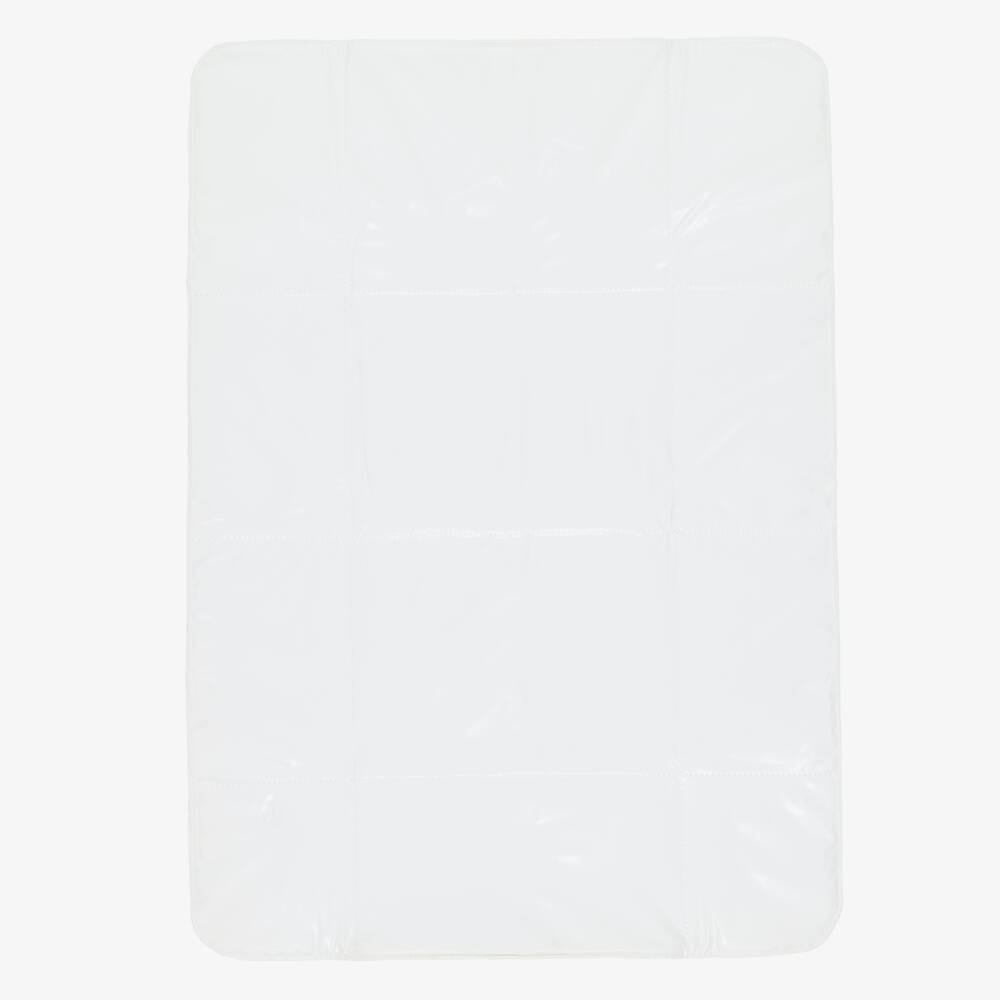 Mayoral Newborn-Ivory & Blue Safari Foldable Changing Mat (76cm) | Childrensalon Outlet