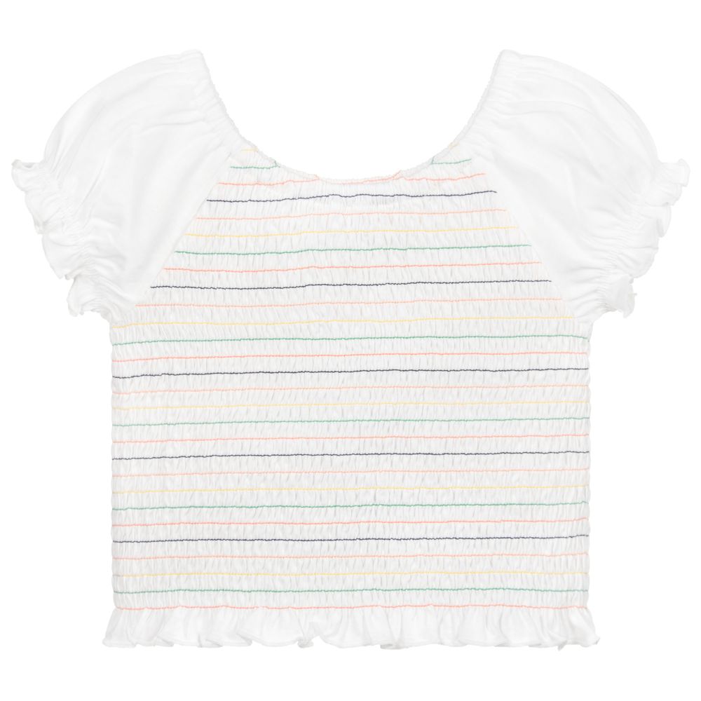 Mayoral - Ivory Cotton Jersey Top | Childrensalon