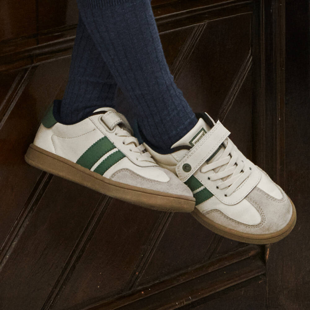 Mayoral-Ivory T Toe Trainer | Childrensalon Outlet