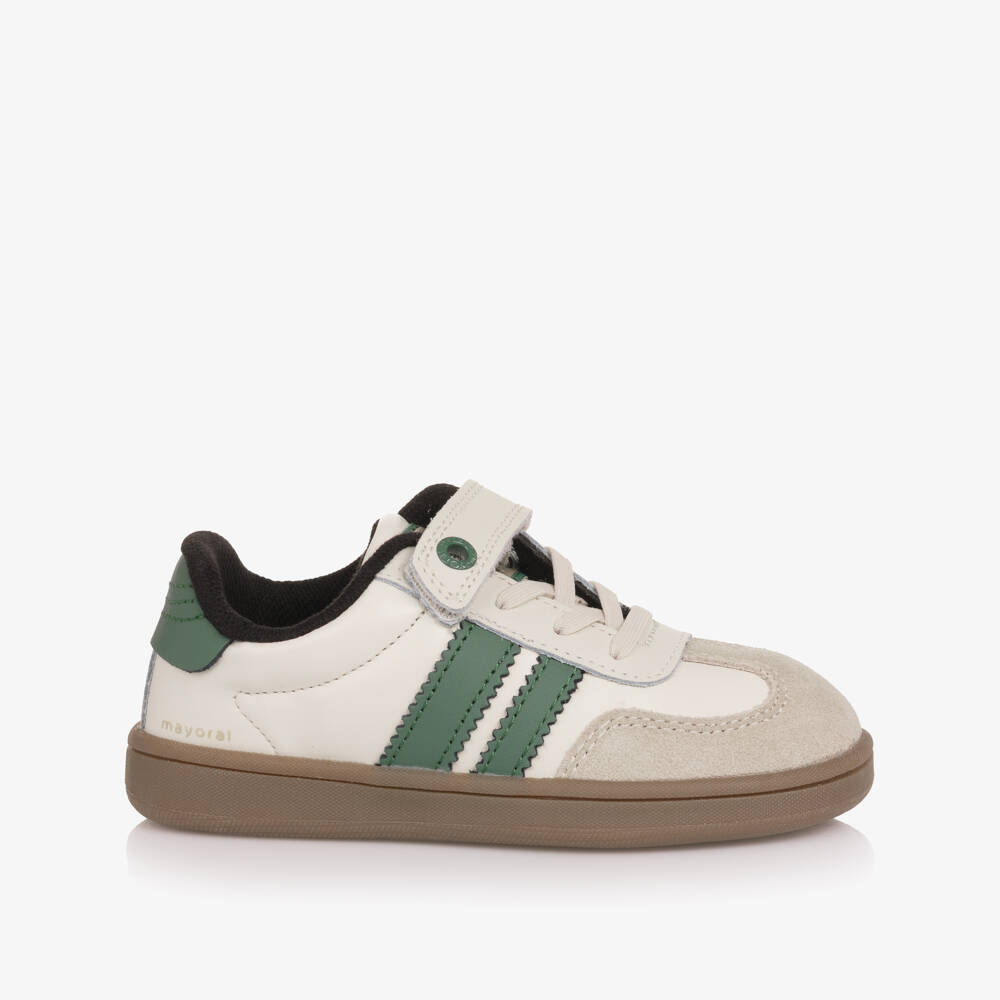 Mayoral-Ivory T Toe Trainer | Childrensalon Outlet