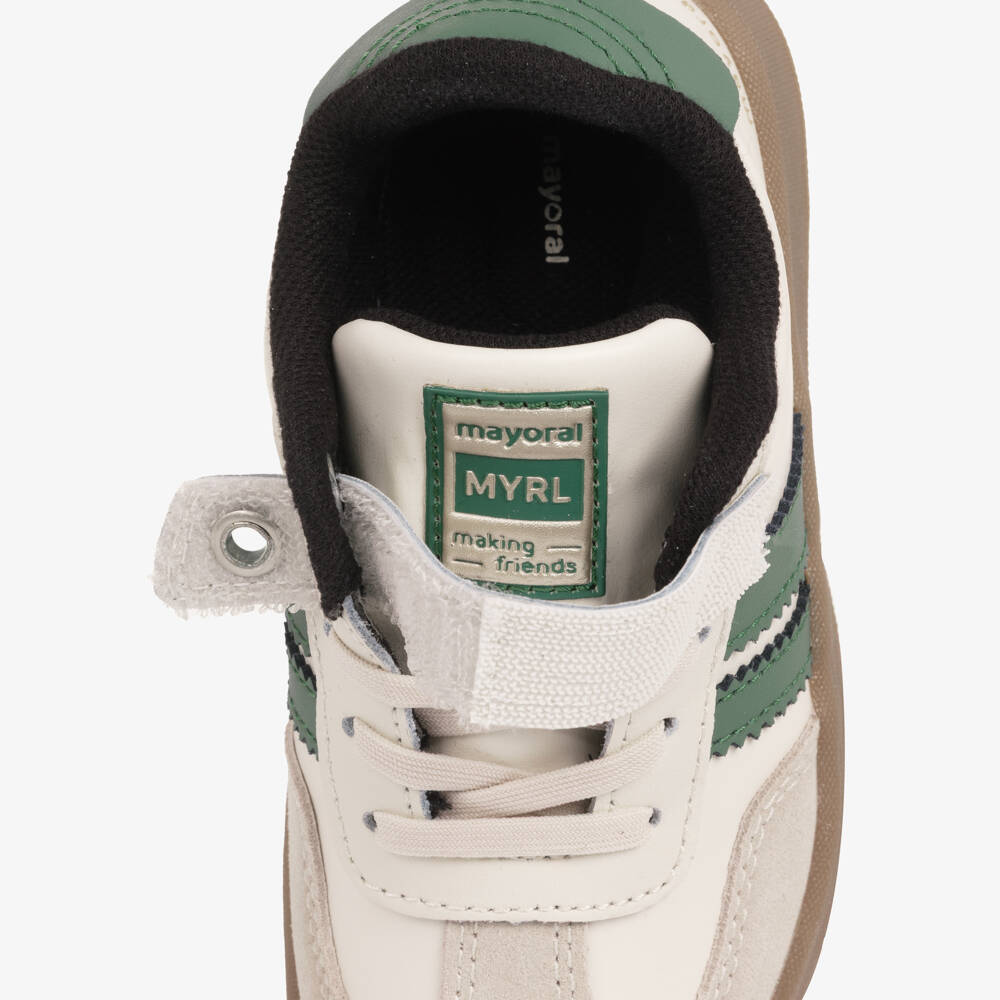Mayoral-Ivory T Toe Trainer | Childrensalon Outlet