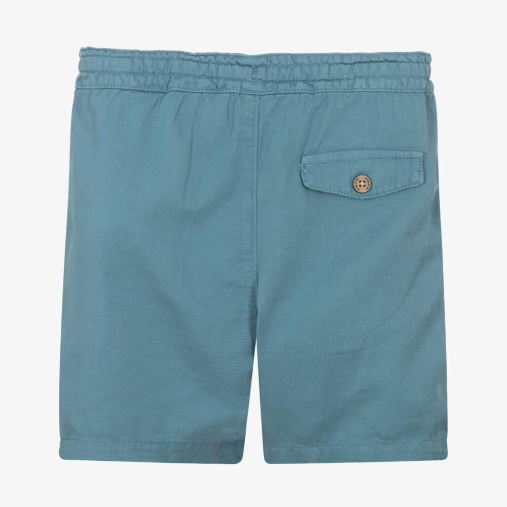 Mayoral-Jade drawstring linen short | Childrensalon Outlet