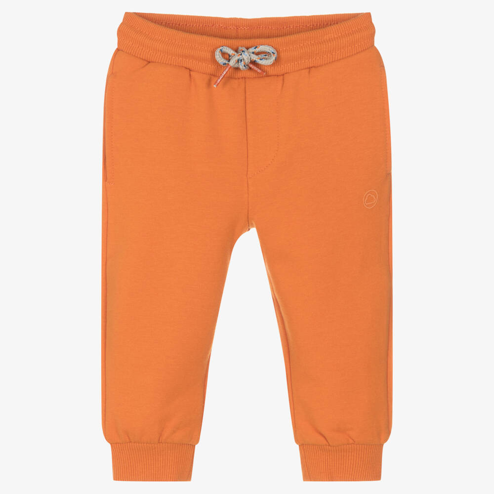 Mayoral-Junior Boys Cotton Orange Trousers | Childrensalon Outlet