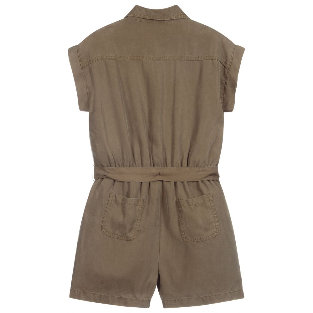 Khaki green 2025 playsuit