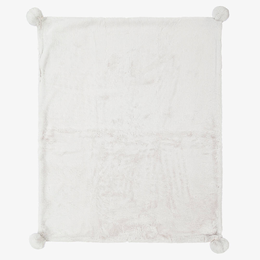 Mayoral - Серое одеяло из искусственного меха (98см) | Childrensalon