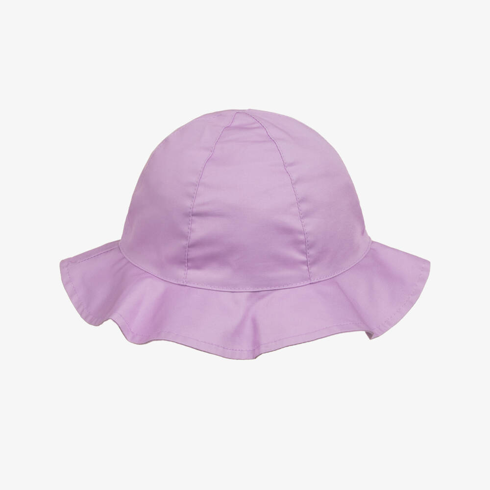 Mayoral-Lilac Bow Sun Hat | Childrensalon Outlet