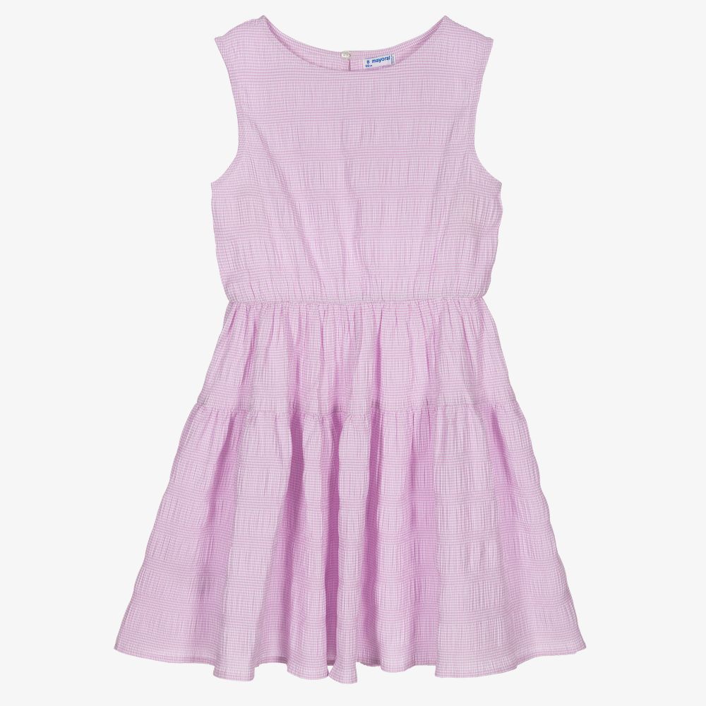 Lilac deals cotton dress