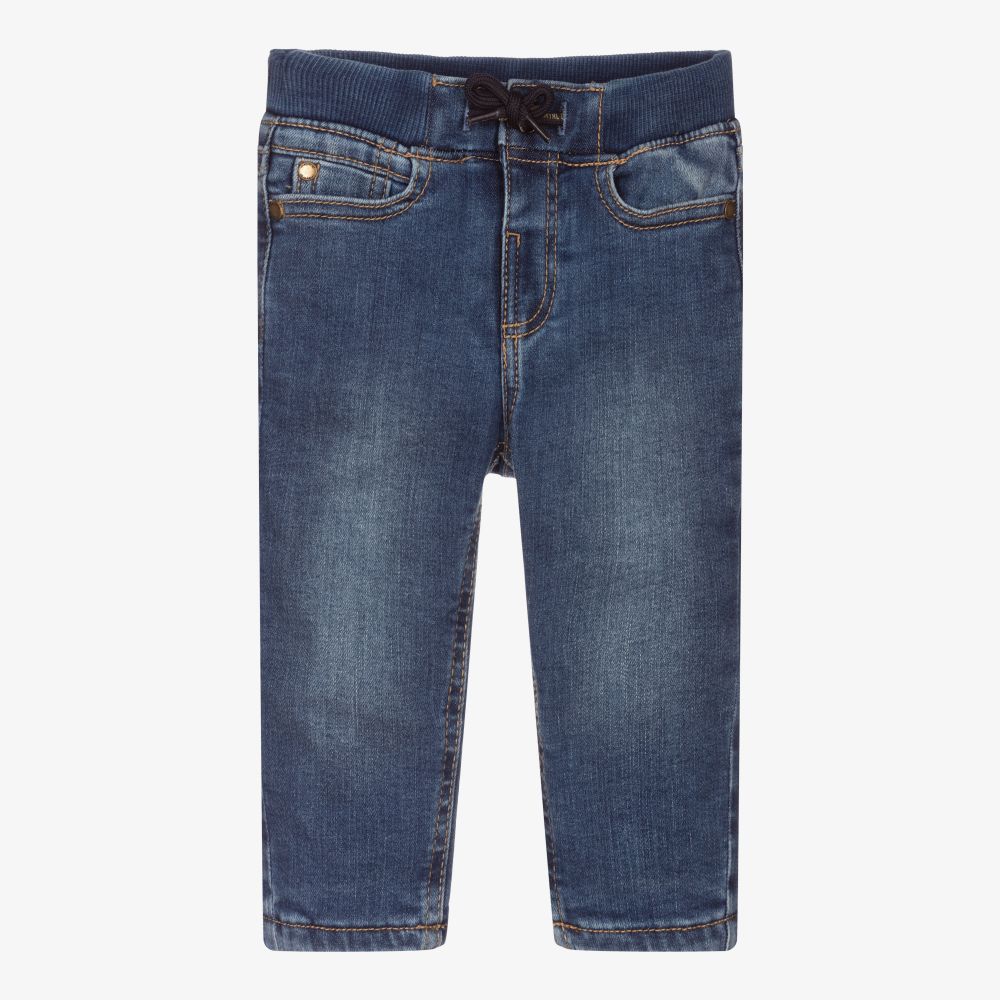Mayoral - Mid-Blue Regular Fit Jeans | Childrensalon