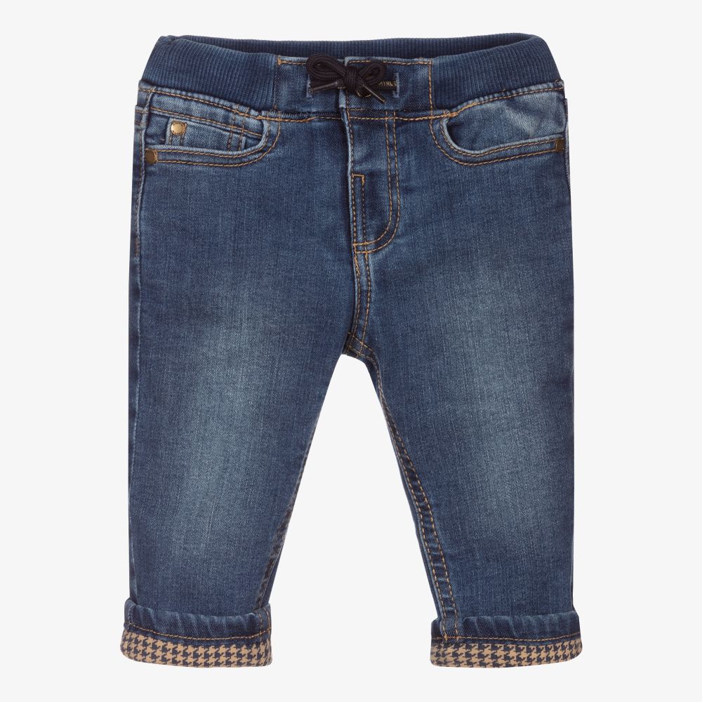 Mayoral-Mid-Blue Regular Fit Jeans | Childrensalon Outlet