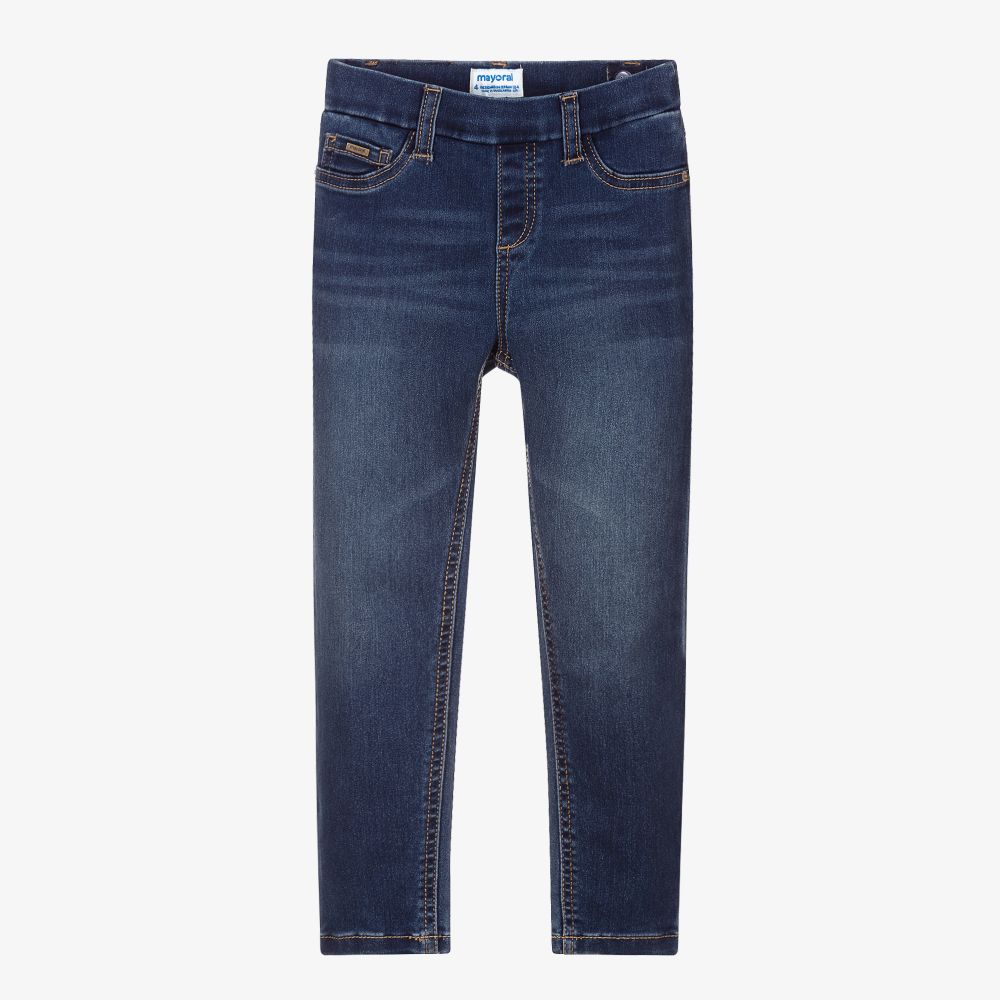 Mayoral - Mittelblaue Super-Skinny-Jeans | Childrensalon