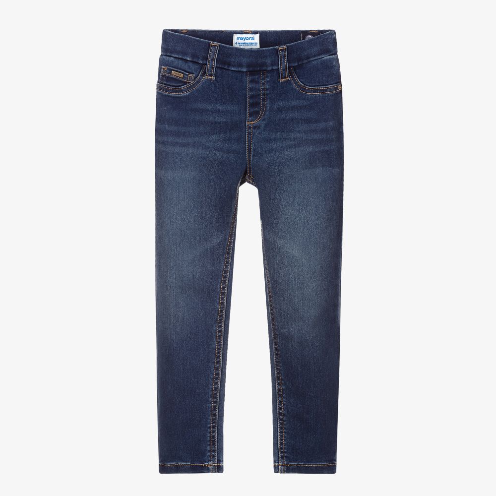 Mayoral - Jean super skinny bleu | Childrensalon