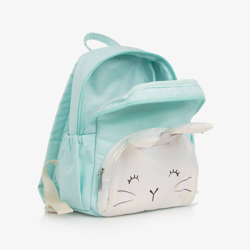 Mayoral Newborn-Mint Bunny Backpack | Childrensalon Outlet