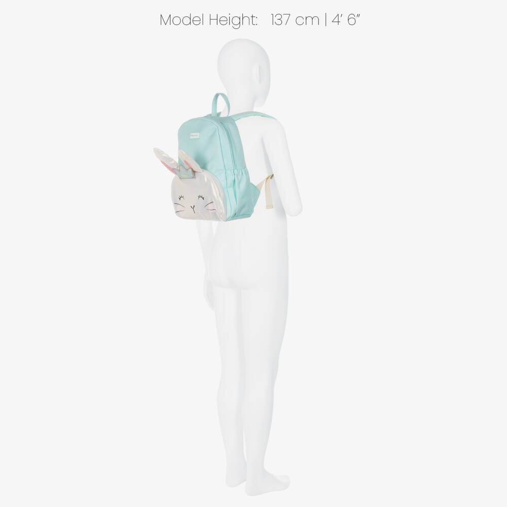 Mayoral Newborn-Mint Bunny Backpack | Childrensalon Outlet