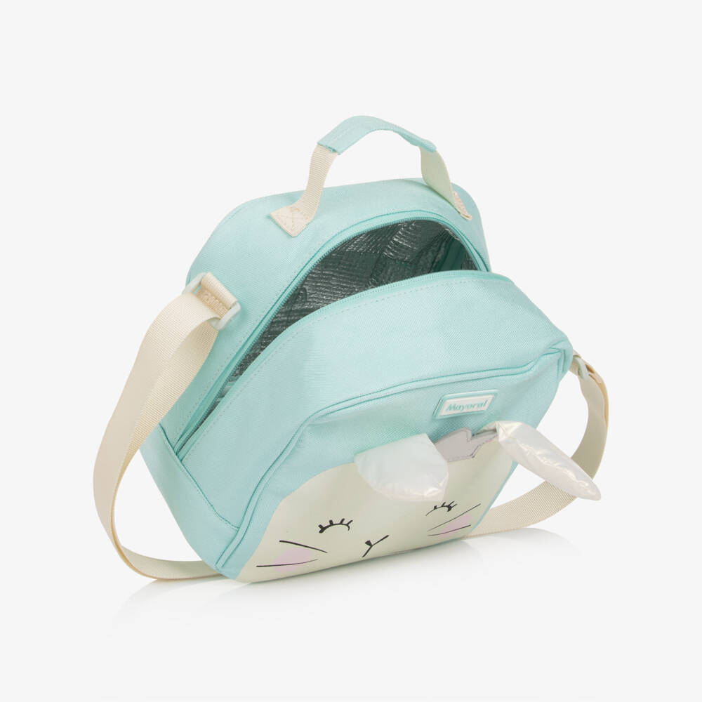 Mayoral Newborn-Mint Bunny Lunch Bag | Childrensalon Outlet