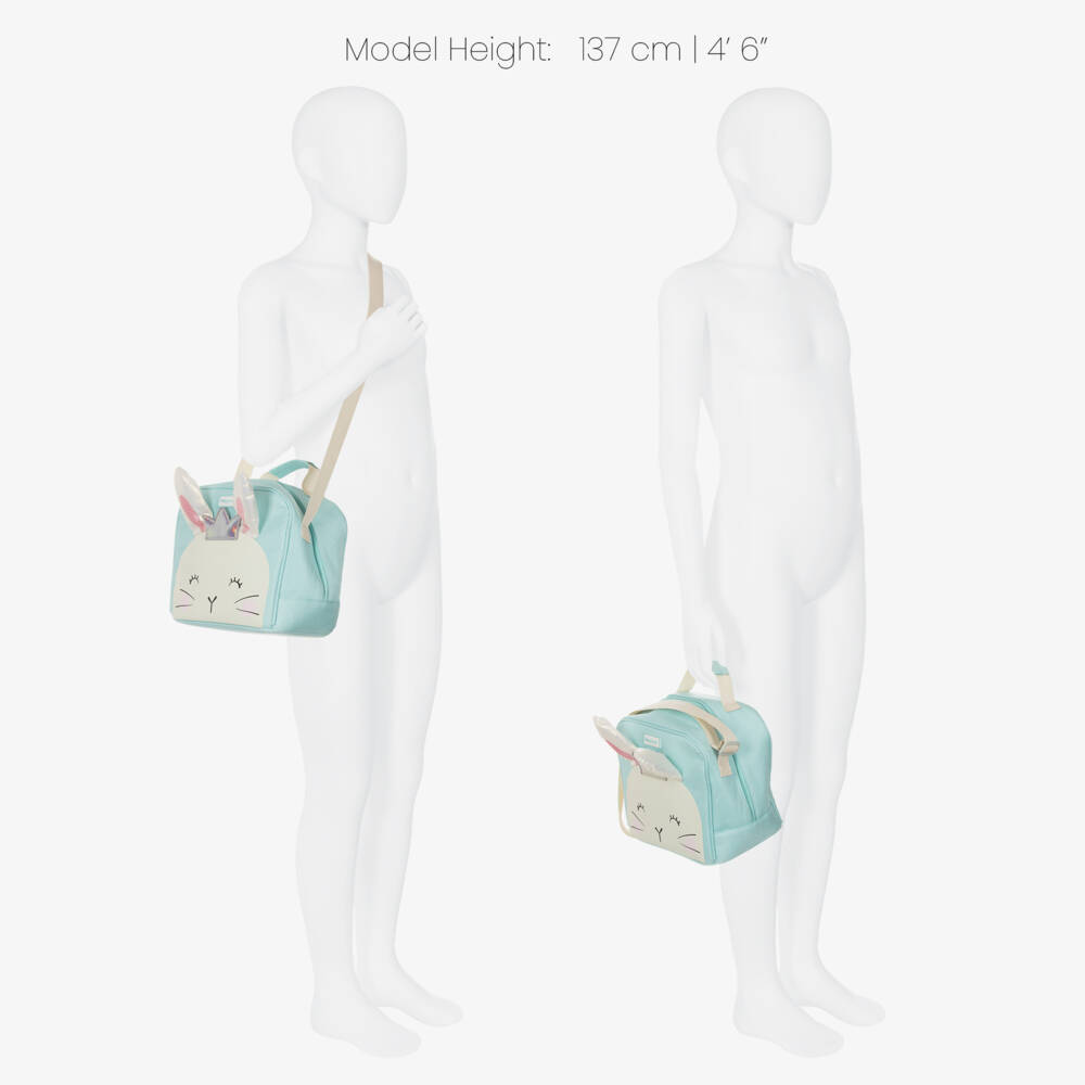 Mayoral Newborn-Mint Bunny Lunch Bag | Childrensalon Outlet
