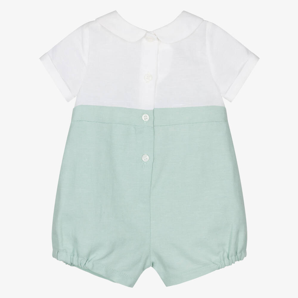 Mayoral Newborn-Mint Shortie | Childrensalon Outlet
