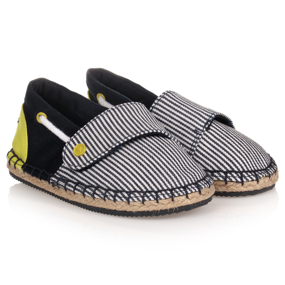 navy blue canvas espadrilles
