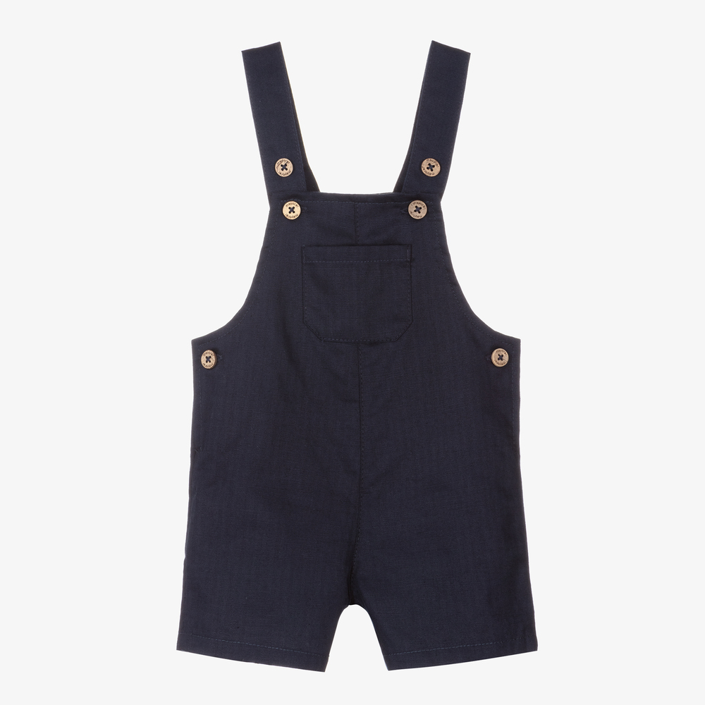 Mayoral - Navyblaue Latzshorts | Childrensalon