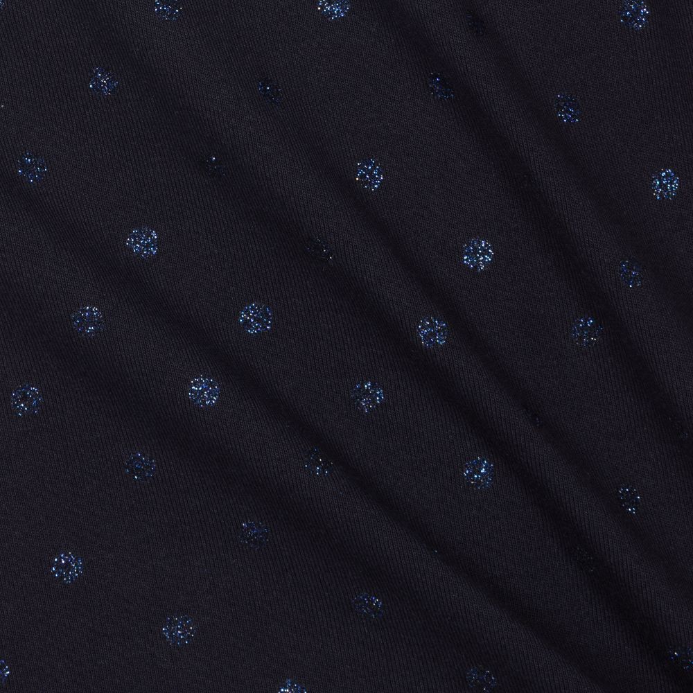 Mayoral-Navy Blue Polka Dot Dress | Childrensalon Outlet